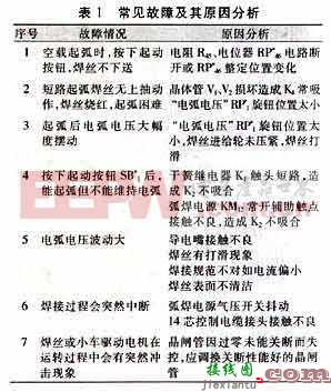 自动埋弧焊机控制电路及其维修  第9张