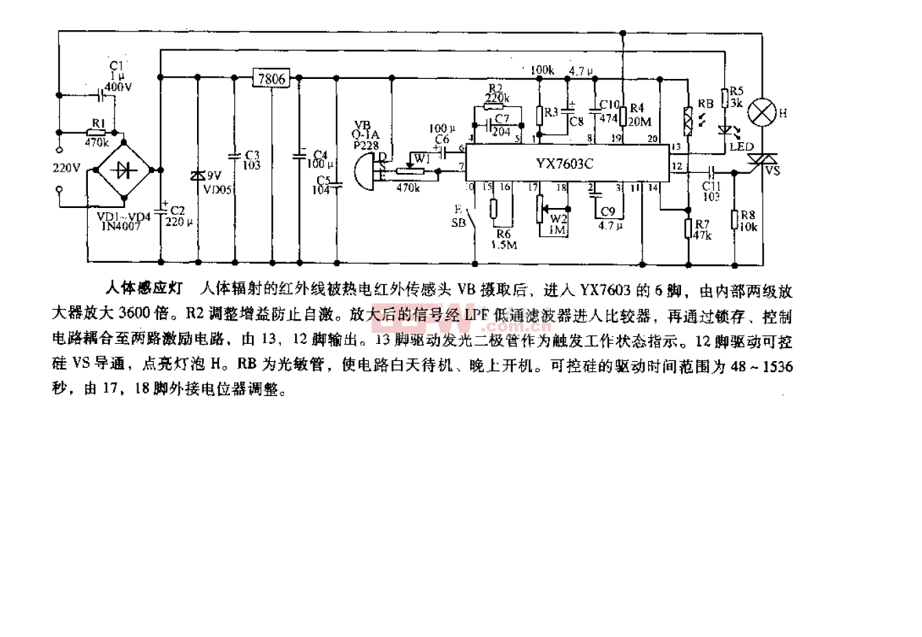 人体感觉电路  第1张