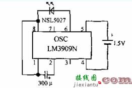 1.5V或3V指示灯电路及其工作原理  第1张