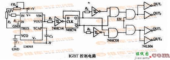 中频加热IGBT控制电路  第1张