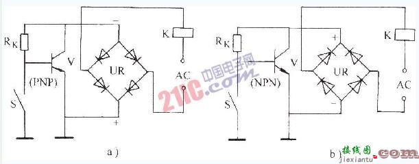 交流继电器电路原理图  第1张