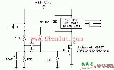 MOSFET继电器切换电路图解  第1张