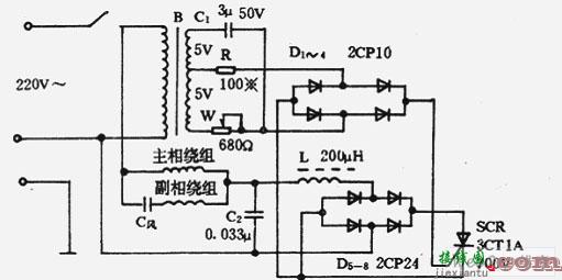 可控硅调速电路图  第1张