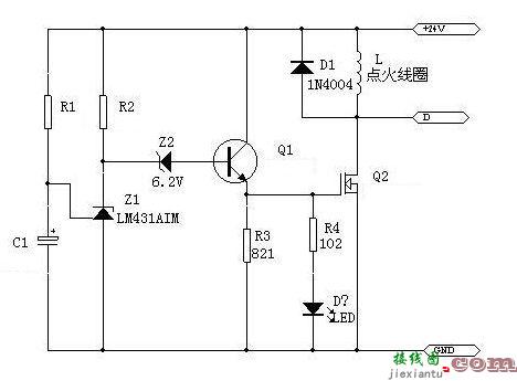 利用LM431组成的延时开关  第1张