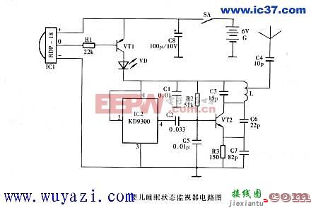 简易婴儿睡眠状态监视器  第1张