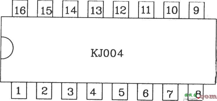 可控硅移相触发器KJ004的典型应用电路图  第1张