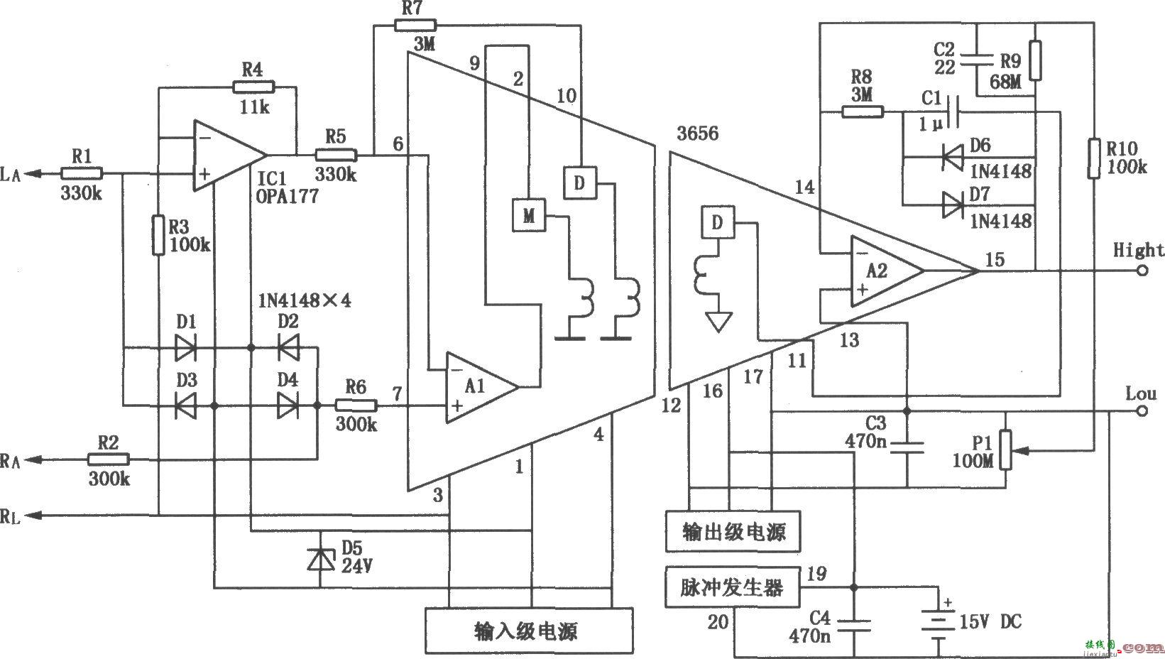 心电图(ECG)放大电路  第1张