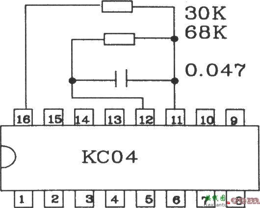 集成化二脉冲触发组件KCZ2电原理图  第3张