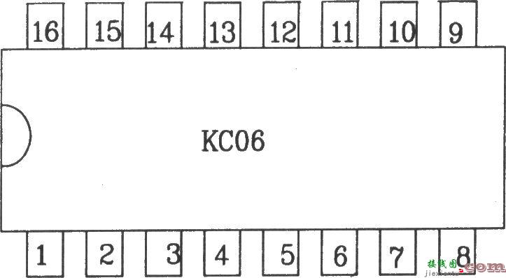 可控硅移相触发器KC06应用电路图  第1张