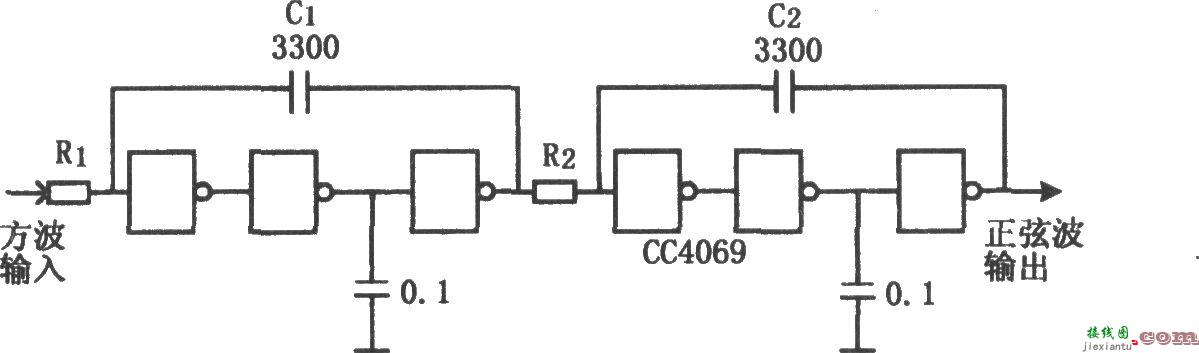 CC4069构成的低成本积分器  第1张