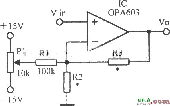 高速电流反馈运算放大电路OPA603  第2张