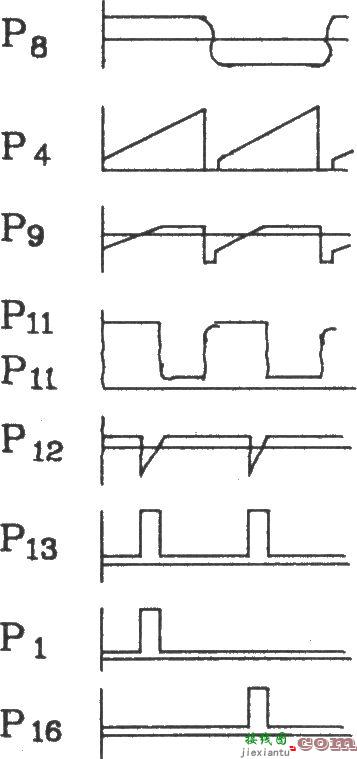 可控硅移相触发器KC09长脉冲应用电路图  第3张