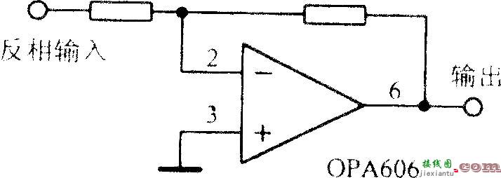 宽带Difet运算放大电路OPA606  第3张