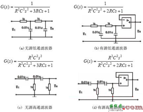 无源低通滤波器电路，有源低通滤波器原理图  第2张