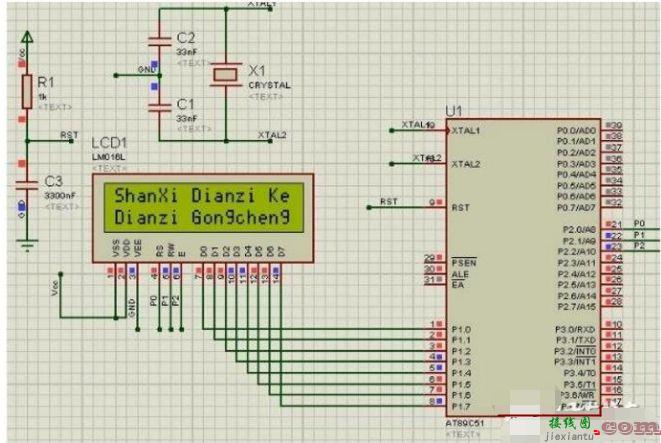 LCD1602显示电路图大全  第1张