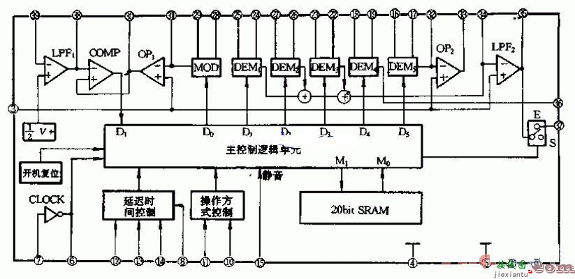 音箱内部电路原理图  第1张