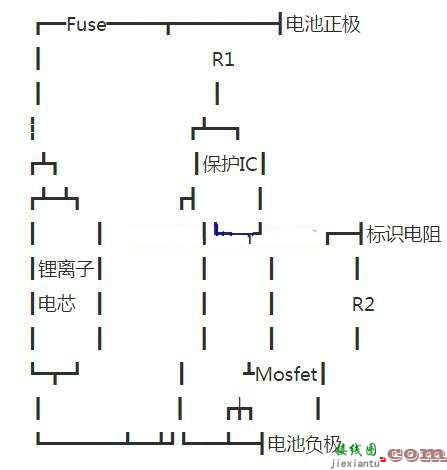 锂离子电池保护电路原理图  第1张