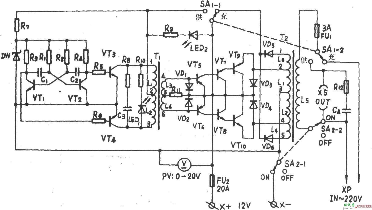 TJ-200VA应急电源  第1张