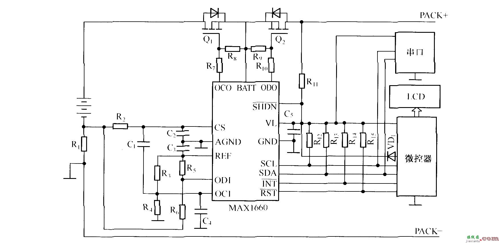 由MAXl660构成的充放电系统  第1张