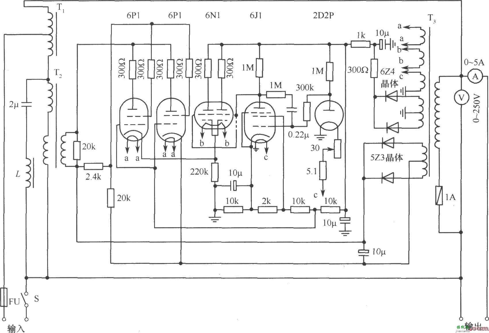 614-A2(1kVA)交流稳压器电路  第1张