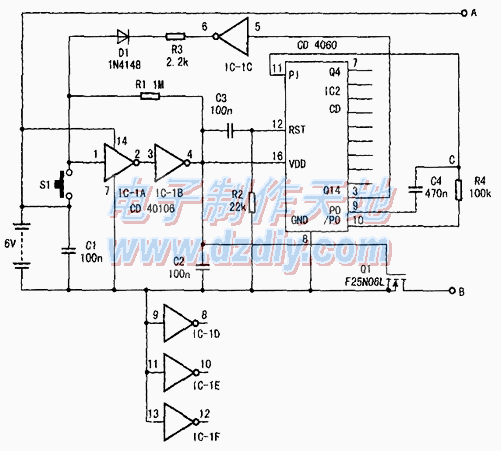 延时开关电路  第1张