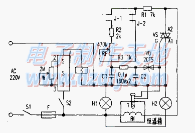 自制调压式温控电路  第1张