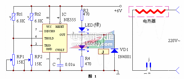 NE555温度控制器  第1张