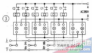 用一根线控制两个接触器  第2张