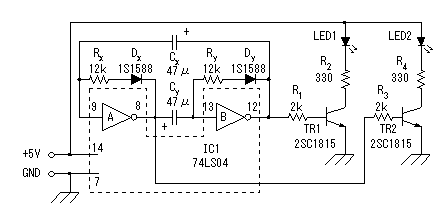 LED闪光灯电路  第1张