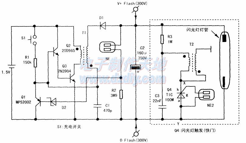 用发光管制作数码相机环形闪光灯  第2张