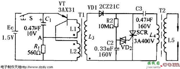 电子点火器电路  第1张