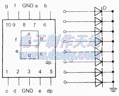 八路键控数码管显示制作  第1张