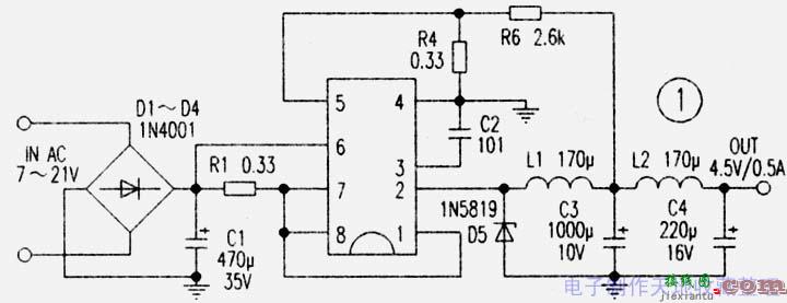 AMC34063手机充电板的多种用途  第1张