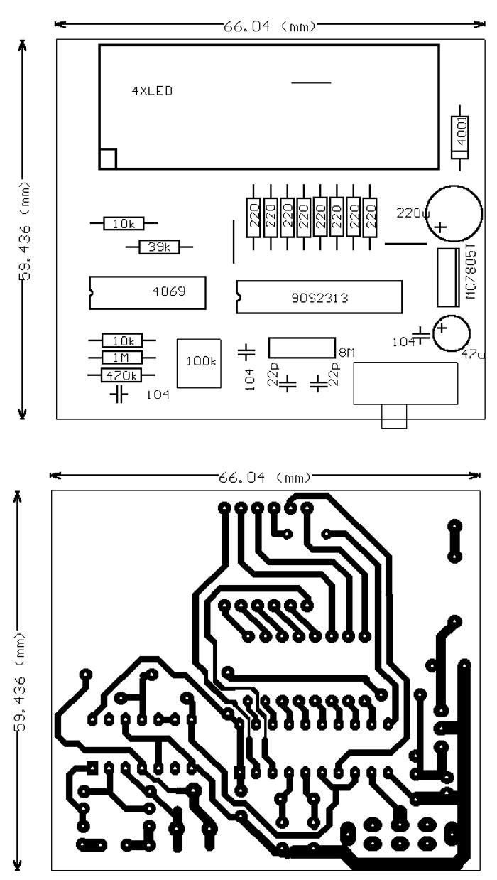 小巧的数字显示频率计、转速表  第2张