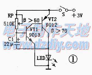 制作简易LED闪烁灯  第1张