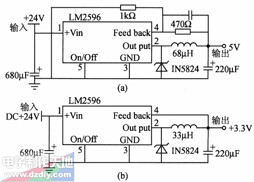 LM2596构成的稳压电源  第1张