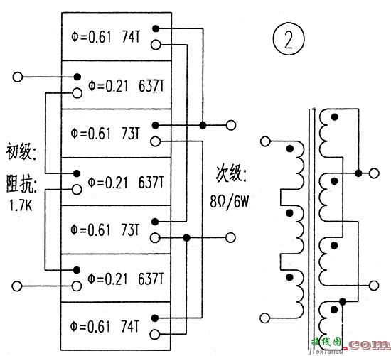 6N5P电子管直耦单端功放  第2张