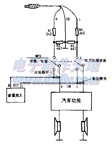 音频转接线--用MP3播放器升级汽车音响  第1张