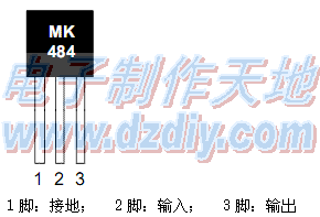 MK484微型收音机集成电路MK484(7642,414) RADIO  第1张