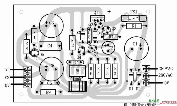 全晶体管胆前级电源制作实例  第3张