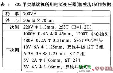 805甲类单端输出45W×2合并式胆机  第8张