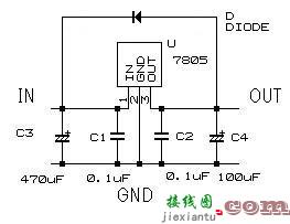 5V1A稳压电源制作  第1张