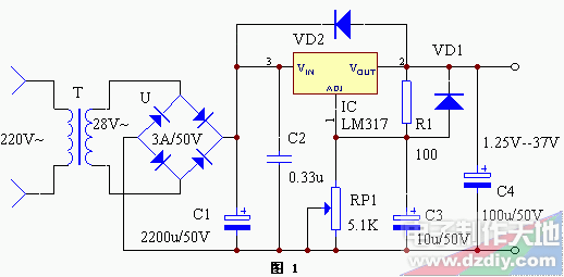 LM317稳压电源  第1张