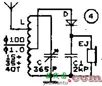 30个“无电源收音机”电路-适合刚刚接触电子技术的折腾  第4张
