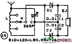 30个“无电源收音机”电路-适合刚刚接触电子技术的折腾  第15张
