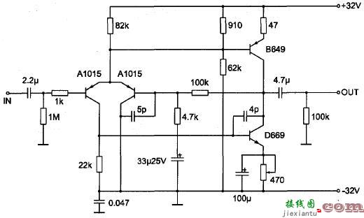 用2SA2151和2SC6100制作的分立元件功放  第2张