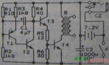 微型防身电击器的原理与制作  第1张