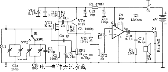 SK-219再生式短波收音机  第1张