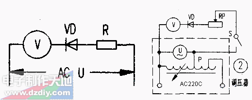 电流计改装成单相交流电压表  第1张