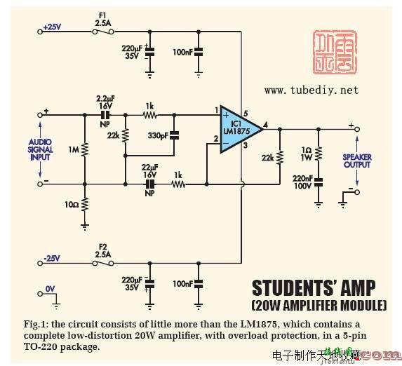 LM1875功放制作  第2张